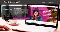 Desktop Screenshot of creditreporting.co.uk
